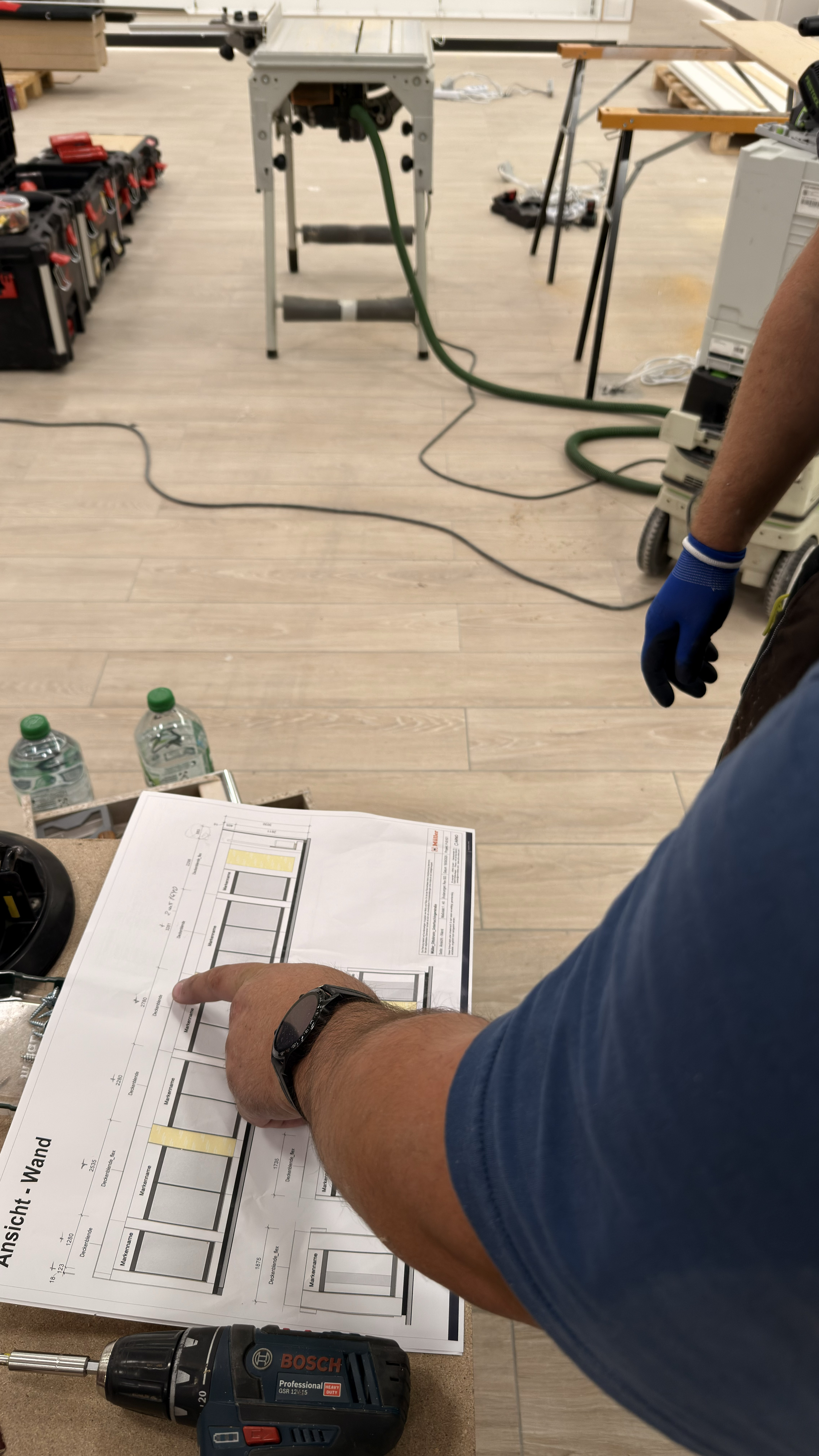 Objektbesichtigung & Vorbereitung